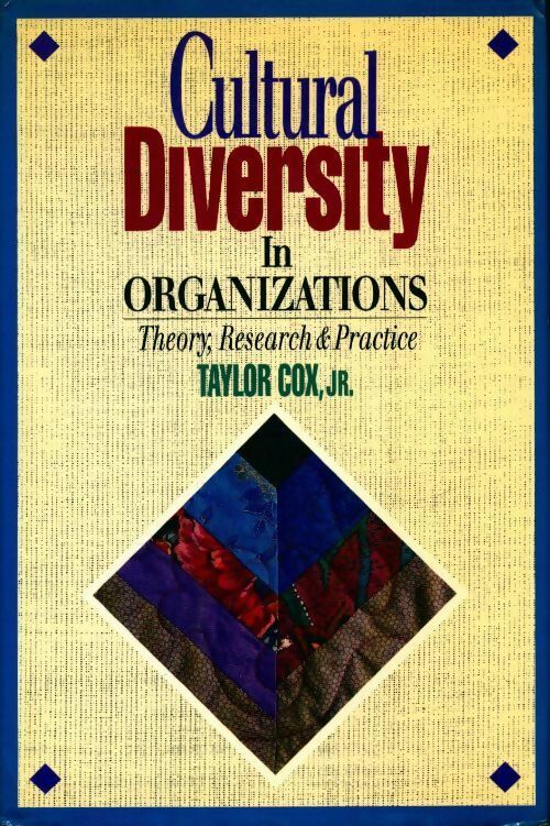 Livrenpoche : Cultural diversity in organizations. Theory, research & practice - Taylor Jr Cox - Livre