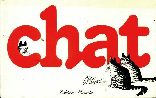 Chat - B. Kliban -  Vitamine - Livre