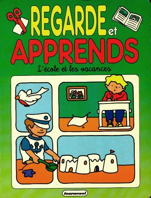 Livrenpoche : Regarde et apprends l'école et les vacances - Inconnu - Livre