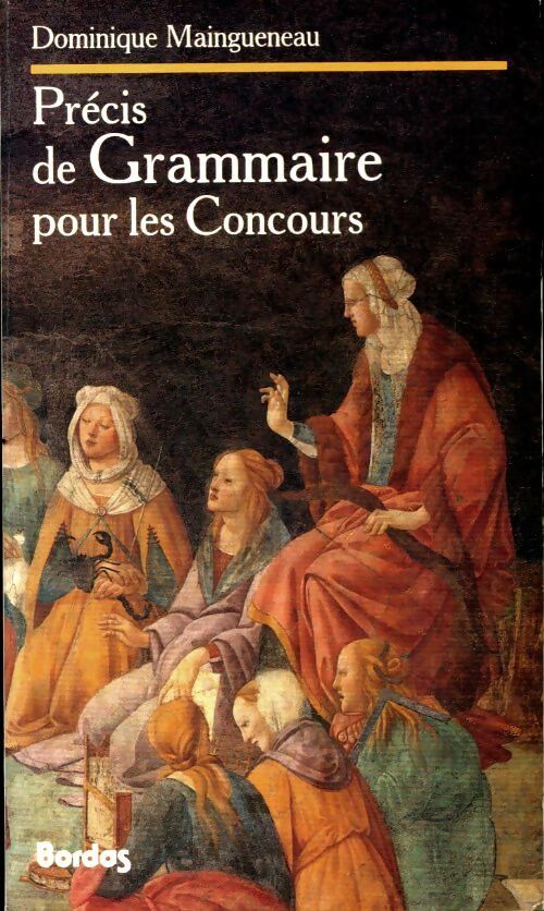 Livrenpoche : Précis de grammaire pour les concours - Dominique Maingueneau - Livre