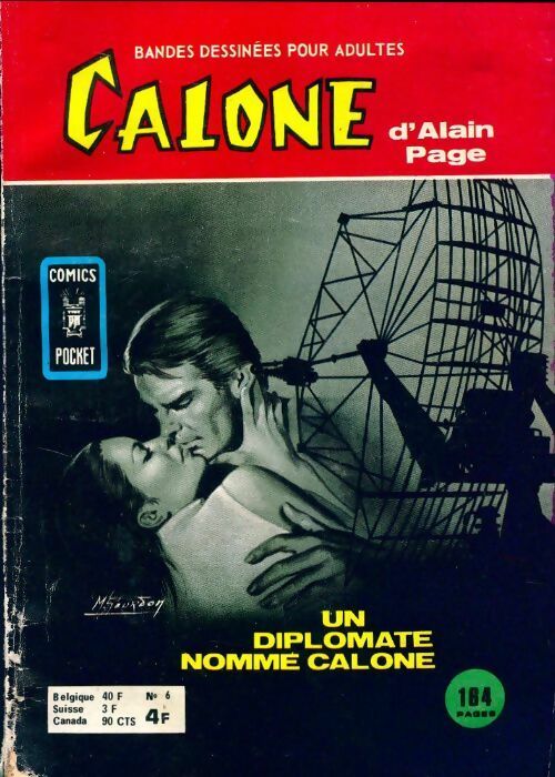 Livrenpoche : Un diplomate nommé Calone - Alain Page - Livre