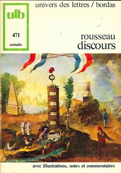 Livrenpoche : Discours - Jean-Jacques Rousseau - Livre