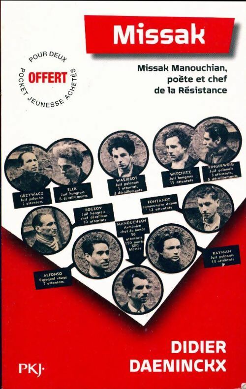 Livrenpoche : Missak - Didier Daeninckx - Livre