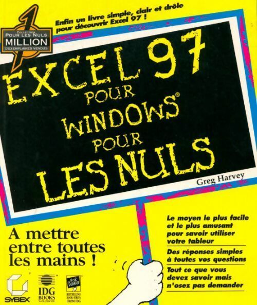Livrenpoche : Excel 97 pour windows pour les nuls - Greg Harvey - Livre