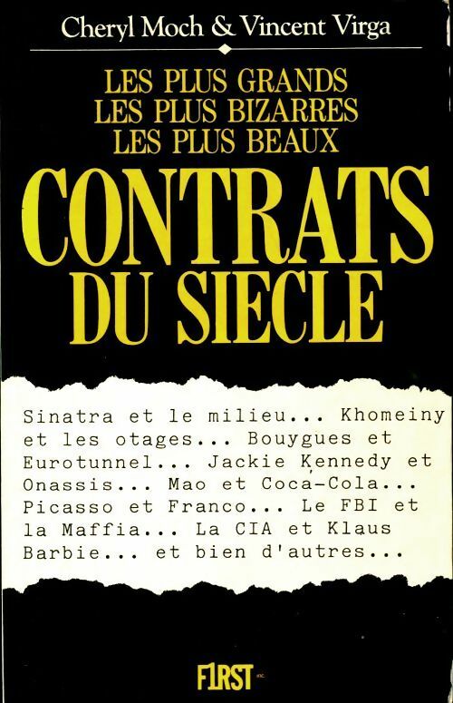 Livrenpoche : Les plus beaux contrats du siècle - Cheryl Moch - Livre