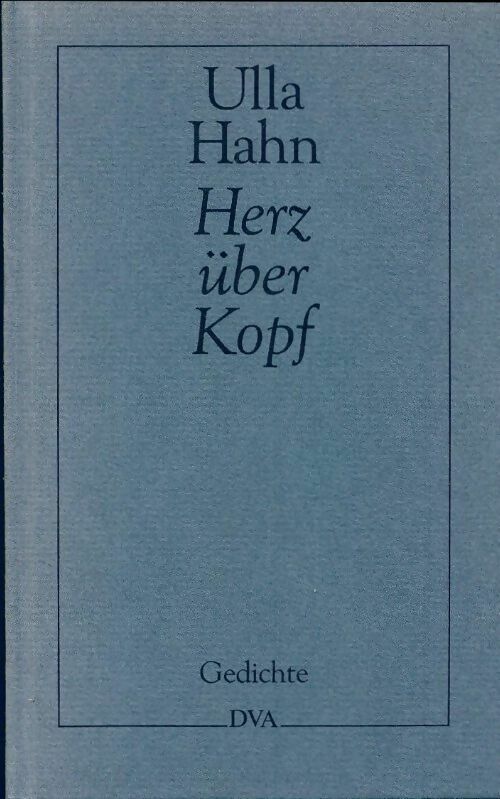 Livrenpoche : Herz über kopf - Ulla Hahn - Livre