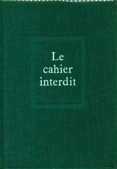 Le cahier interdit - Alba De Céspedes -  Seuil relié - Livre