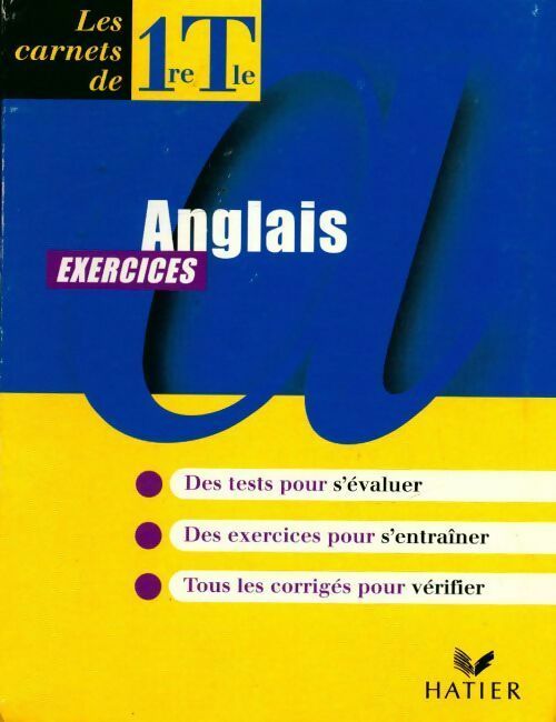 Livrenpoche : Anglais 1re et terminale carnet d'exercices - Quenelle - Livre