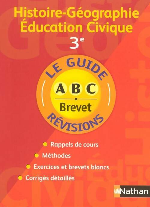 Livrenpoche : Histoire-géographie, Education civique 3e - Dominique Corbi - Livre
