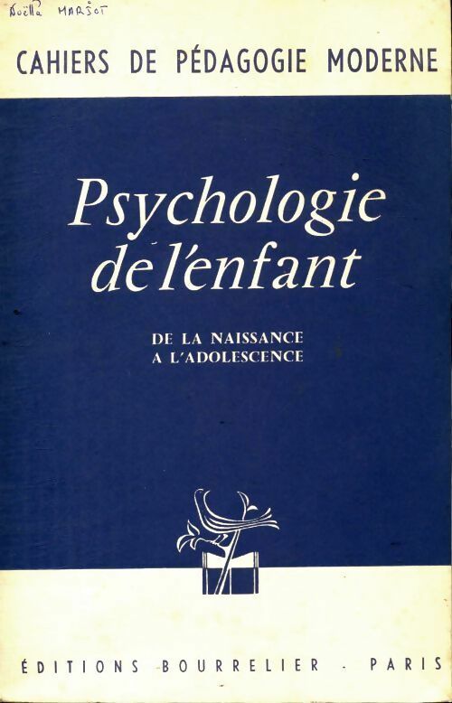 Livrenpoche : Psychologie de l'enfant - Maurice Debesse - Livre