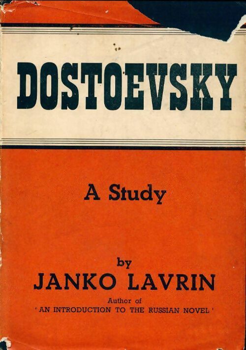 Livrenpoche : Dostoevsky. A study - Janko Lavrin - Livre