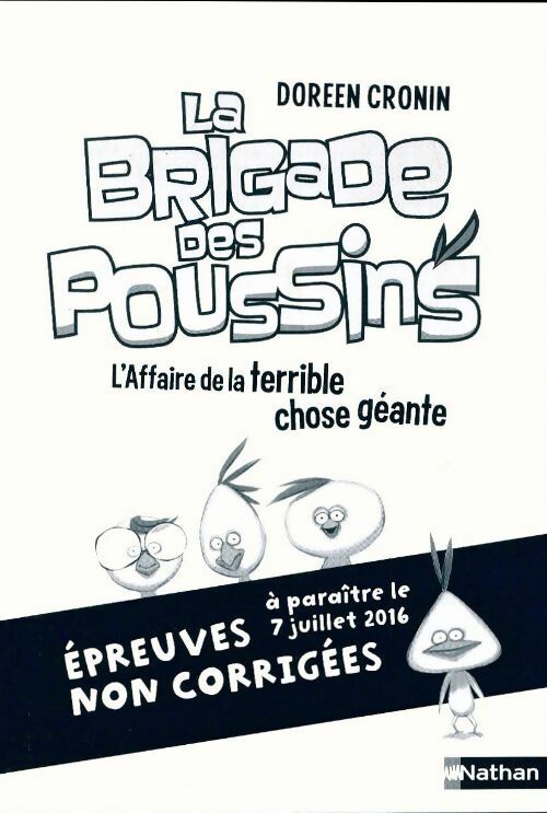 Livrenpoche : La brigade des poussins - Doreen Cronin - Livre