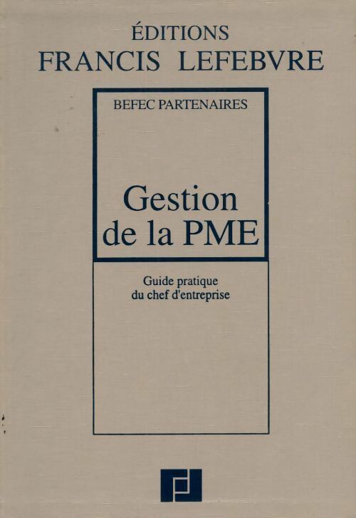 Livrenpoche : Gestion de la PME - Collectif - Livre