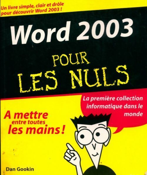 Livrenpoche : Word 2003 pour les nuls - Dan Gookin - Livre