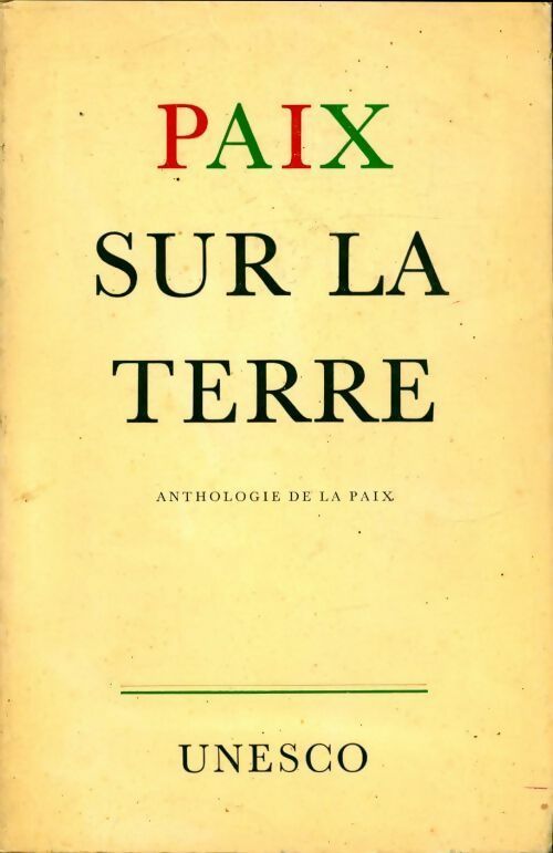 Livrenpoche : Paix sur la terre - Collectif - Livre