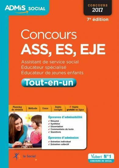 Livrenpoche : Concours ASS, ES, EJE 2017 - Isabelle Camenen-Kaya - Livre