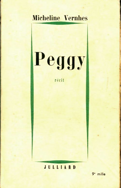 Livrenpoche : Peggy - Micheline Vernhes - Livre