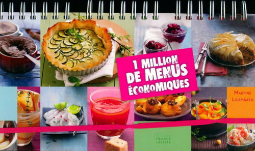 Livrenpoche : 1 million de menus Économiques - Martine Lizambard - Livre