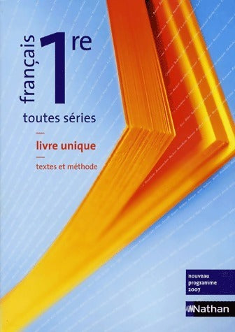 Livrenpoche : Français littérature 1ère toutes séries 2007 - Pierre Aurégan - Livre