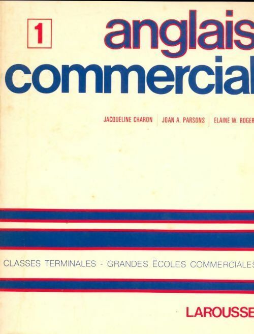 Livrenpoche : Anglais commercial. Classes terminales, grandes écoles commerciales - Jacqueline Charron - Livre