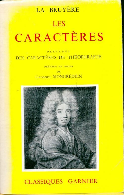 Livrenpoche : Les caractères - Jean De la Bruyère - Livre