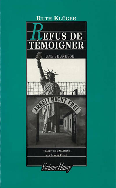 Livrenpoche : Refus de témoigner - Ruth Klüger - Livre
