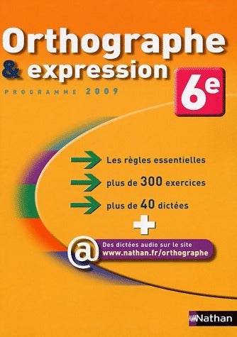 Livrenpoche : Orthographe & expression 6e 2009 - Christine Pietri - Livre
