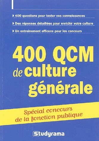 Livrenpoche : 400 QCM de culture générale - Marie Berchoud - Livre