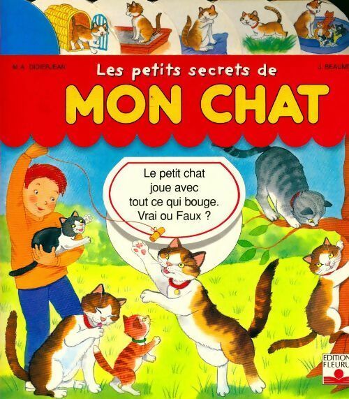 Livrenpoche : Les petits secrets de mon chat - Marie-Anne Didierjean - Livre
