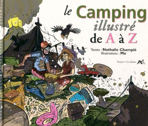 Livrenpoche : Le camping illustré de A à Z - Nathalie Champié - Livre