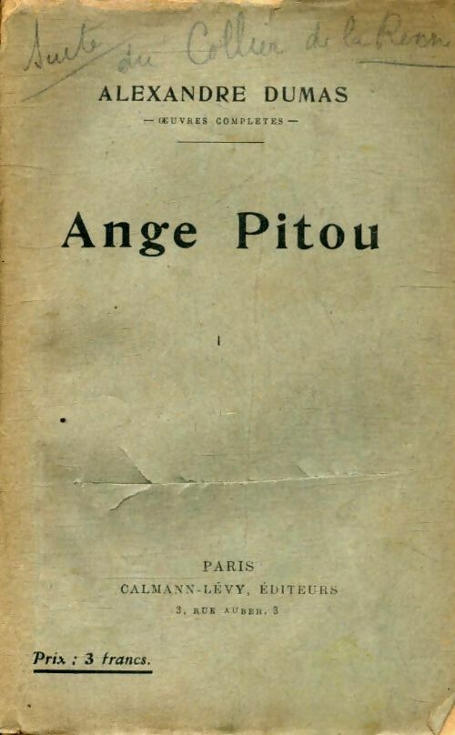 Livrenpoche : Ange Pitou Tome II - Alexandre Dumas - Livre