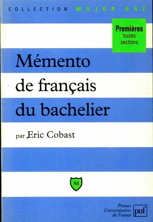 Livrenpoche : Mémento de français du bachelier - Eric Cobast - Livre