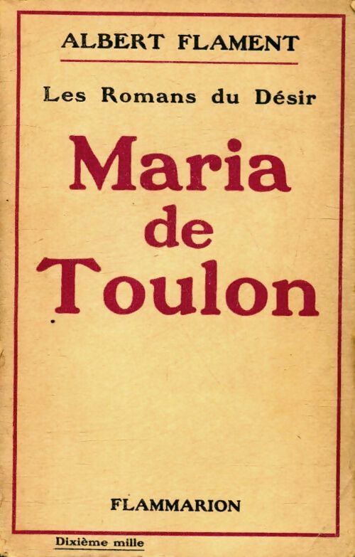 Livrenpoche : Maria de Toulon  - Albert Flament - Livre