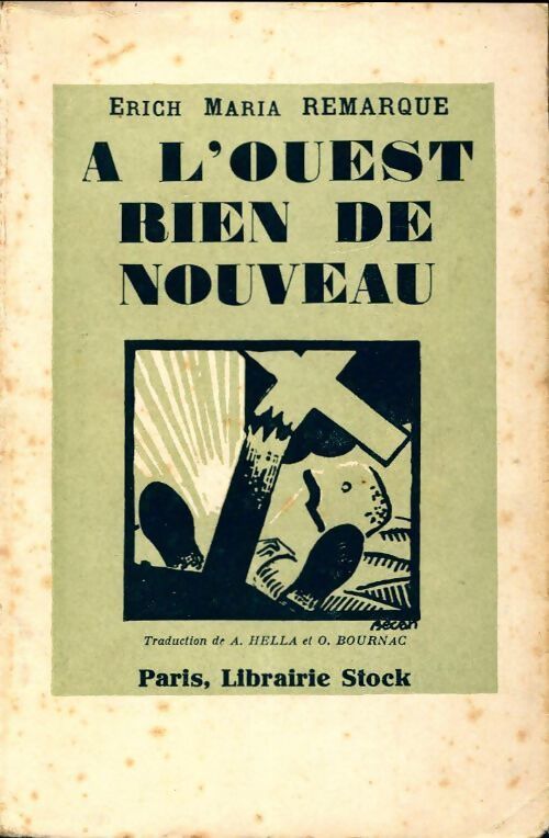 Livrenpoche : A l'ouest, rien de nouveau - Erich Maria Remarque - Livre