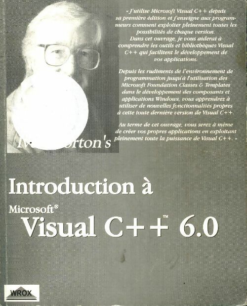 Livrenpoche : Introduction à Microsoft Visual C ++ 6.0 - Ivor Horton'S - Livre