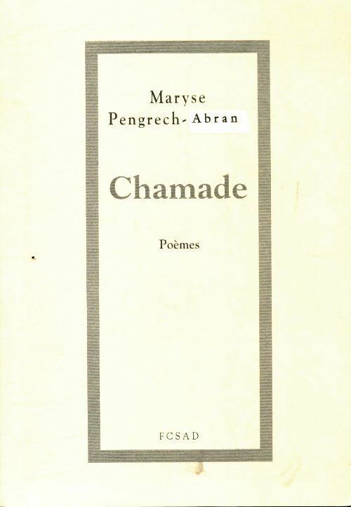 Livrenpoche : Chamade - Maryse Pengrech - Livre