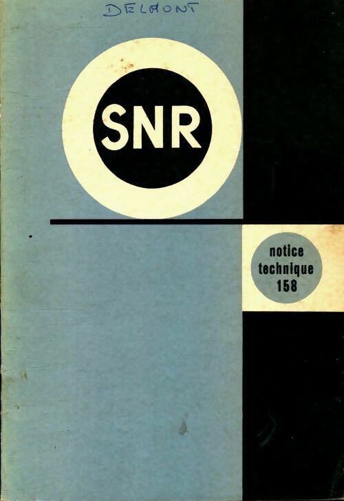 Livrenpoche : Société nouvelle de roulements notice technique 158 - Collectif - Livre