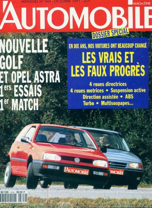 Livrenpoche : L'automobile magazine n°544 : Nouvelle Golf et Opel Astra - Collectif - Livre