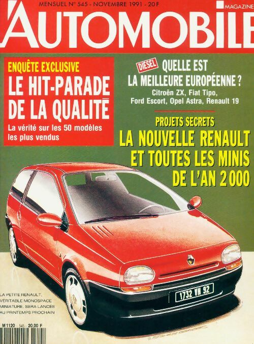 Livrenpoche : L'automobile magazine n°545 : La nouvelle Renault - Collectif - Livre