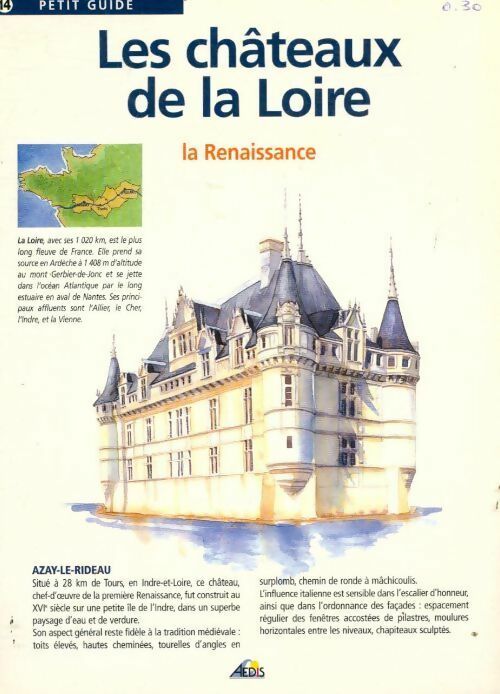 Les châteaux de la Loire - Collectif -  Petit guide - Livre