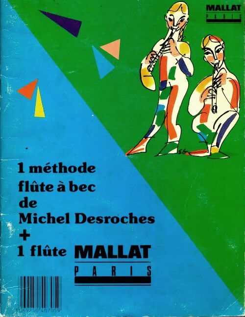 Livrenpoche : 1 méthode flûte à bec - Michel Desroches - Livre