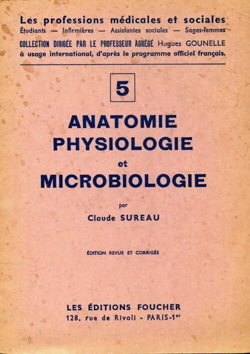 Anatomie, physiologie et microbiologie - Claude Sureau -  Foucher GF - Livre