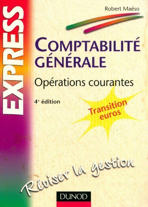 Livrenpoche : Comptabilité générale : Opérations courantes - Robert Maséo - Livre
