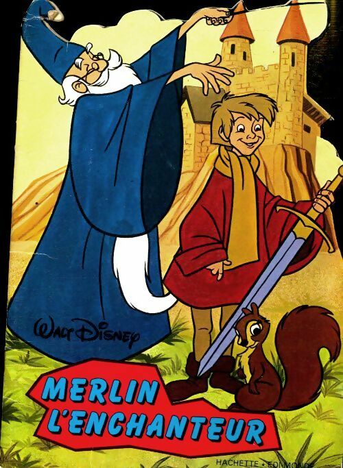 Merlin l'Enchanteur - Collectif -  Les albums silhouettes - Livre