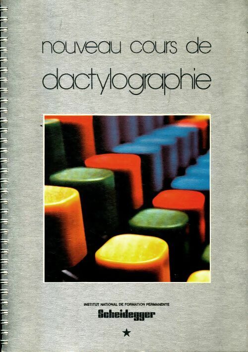 Livrenpoche : Nouveau cours de dactylographie - Collectif - Livre