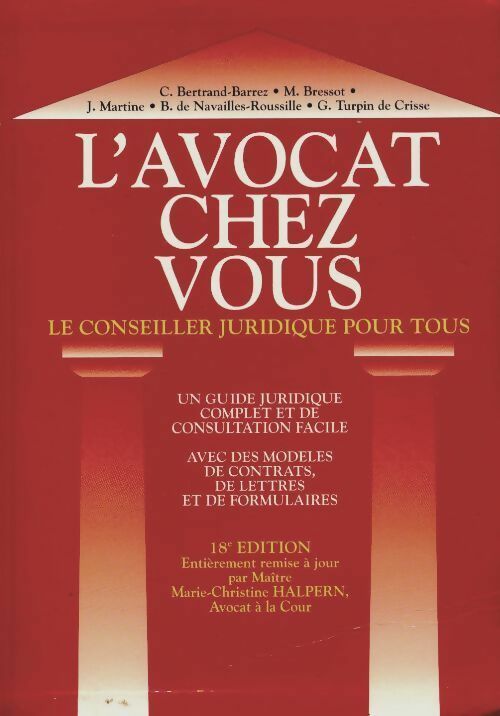 Livrenpoche : L'avocat chez vous 2000 - Collectif - Livre