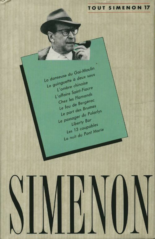 Livrenpoche : Tout Simenon Tome XVII - Georges Simenon - Livre