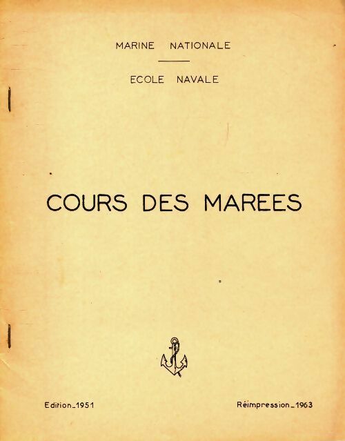 Livrenpoche : Cours des marées - Collectif - Livre