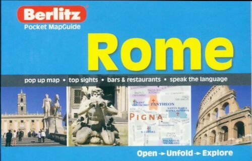Livrenpoche : Rome pocket mapguide - Collectif - Livre