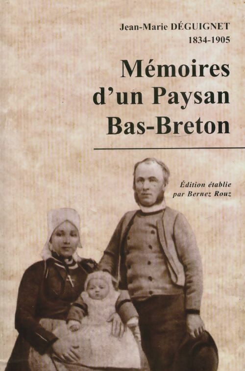 Livrenpoche : Mémoires d'un paysan bas-breton - Jean-Marie Deguignet - Livre